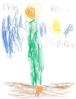 Kid’s Art of One Seed