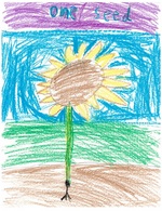 Kid’s Art of One Seed