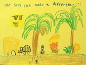 Kid’s Art of One Seed