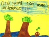 Kid’s Art of One Seed