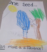 Kid’s Art of One Seed