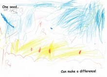 Kid’s Art of One Seed