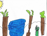 Kid’s Art of One Seed