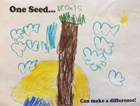 Kid’s Art of One Seed