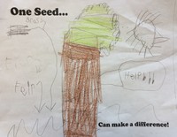 Kid’s Art of One Seed