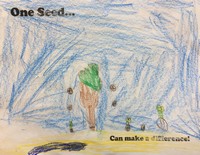 Kid’s Art of One Seed