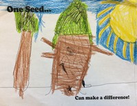 Kid’s Art of One Seed