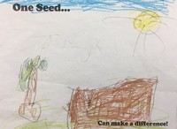 Kid’s Art of One Seed