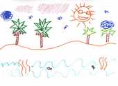 Kid’s Art of One Seed