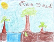 Kid’s Art of One Seed