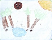 Kid’s Art of One Seed